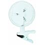 Optimus F-0702 7-Inch 2-Speed Personal Adjustable Clip-On Fan, White