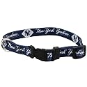 New York Yankees Adjustable Dog/Cat Collar (X-Small)