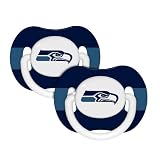 Baby Fanatic NFL Seattle Seahawks Baby Fanatic 2-Pack Pacifiers at Amazon.com