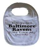 Baltimore Ravens Baby Bib Funny Bib Personalized Bib