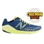 Mens New Balance Minimus 10 Road, Color:Blue/Lime, 12.5 D