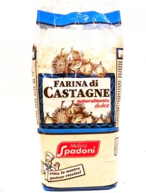 Chestnut Flour 1.1 Lb - Farina di Castagne Molino Spadoni