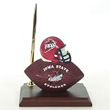 Iowa State Cyclones Mascot Football Desk Set