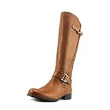 NATURALIZER Women's Jersey Riding Boot (Banana Bread Leather 10.0 M)