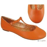 T-STRAP FLAT 7.5 ORG
