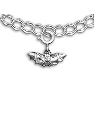 Sterling Silver Bat Charm for Charm Bracelet by The Magic Zoo