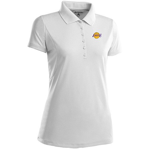 Antigua Los Angeles Lakers Womens Xtra Lite Polo