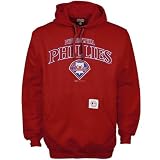 Philadelphia Phillies Red Arch Team Name Hoody Sweatshirt