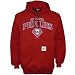 Philadelphia Phillies Red Arch Team Name Hoody Sweatshirt