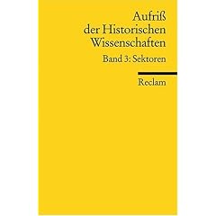 Aufriss der Historischen Wissenschaften: Sektoren: BD 3