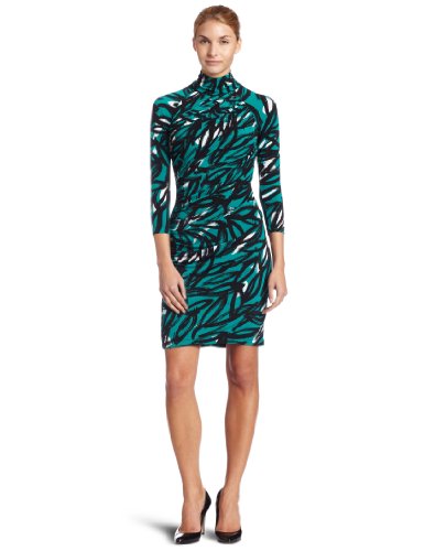 Calvin Klein Women's Mock Neck Dress