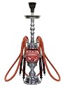 34" 4 Hose Rotating Queen Rotator Hookah Red