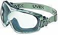 Uvex S3970DF Stealth OTG Safety Goggles, Navy Body, Clear Dura-streme Hardcoat/Anti-Fog Lens, Fabric Headband