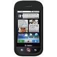 Amzer Rubberized Snap On Crystal Hard Case for Motorola CLIQ MB200, DEXT MB200 (Black)