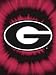 Georgia Bulldogs Tye Dye Colorful Raschel 60x80 Blanket Throw - NCAA College Athletics