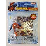 Marvel Spiderman Stickers Set - 100pc Wall Decor Stickers Accents - Stick-up Decals