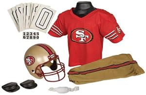 NFL San Francisco 49ers Boy's Uniform Set, Medium