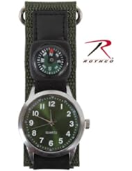 Rothco Watch with Compass - Olive Drab