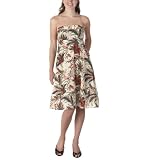 Juniors' Mossimo Supply Co. Tube Dress - Orange/ Cream