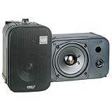 Pyle Home PDMN48 5-Inch 2-Way Bass Reflex Mini-Monitor System
