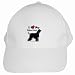 I Love My Afghan Hound Black White Cap Hat