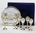 Mini Pentacle Chalices & Tray - Goblet