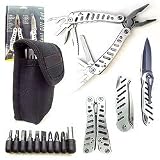 High Grade Professional Multi-Tool Set - Aluminum Finish