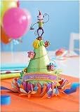 Gltterville Go Bananas Birthday Party Hat with Monkey