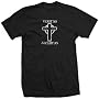 BOONDOCK SAINTS VERITAS AEQUITAS cross movie BW SHIRT