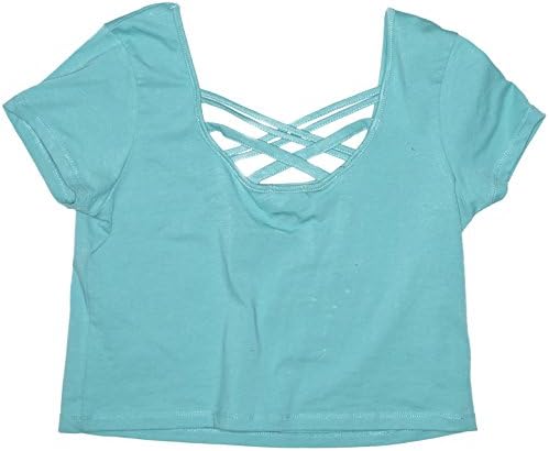 Women's Model Glow Belly Shirt. (X-Large, Turquoise)