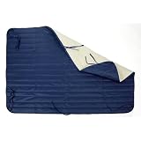 Navy/Sand Finish Outdoor Reversible Hammock Pad