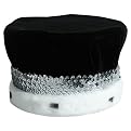 Grandeur Sequined Crown - Black/ Silver