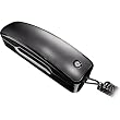 Black Corded Slimline Telephone With Call Waiting