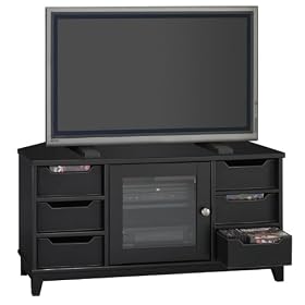 Weston Corner TV Stand - Black