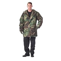 9570 WOODLAND CAMO DOWN FILLED N-3B PARKA LARGE