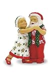 HAWAIIAN CHRISTMAS ORNAMENT DANCING SANTA & MRS. CLAUS