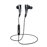 iClever 防汗Bluetooth 4.1磁気ワイヤレススポーツヘッドフォン ハンズフリー通話ヘッドセット マイク内蔵 apt-X経由ハイファイステレオ高音質 iPhone 6s 6 Plus 5S 5 Galaxy S6 Edge Note 5などのスマフォンに対応[グレー]