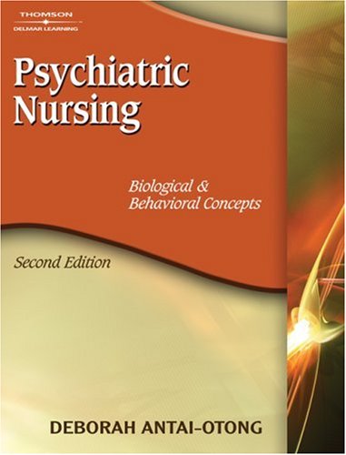 Psychiatric Nursing: Biological & Behavioral Concepts under Psychiatric in The Books Store