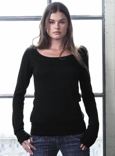 Bella Ladies' Sabrina Long Sleeve Boat neck T-shirt