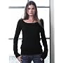 Bella Ladies' Sabrina Long Sleeve Boatneck T-shirt