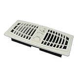 AF410A AirFlow Breeze, Quiet Register Booster Fan, Almond Color 4 x 10 opening