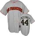 Willie McCovey Majestic Cooperstown Throwback San Francisco Giants Jersey