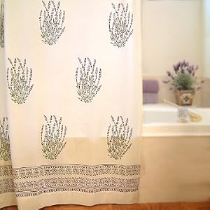 Lavender Dreams ~ French Provence Country Cottage Shower Curtain 72x72