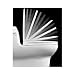 Centoco 1400SC-301 Crane White Luxury Safety Close Toilet Seat