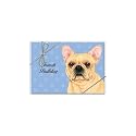 French Bulldog Boxed 8 Notecards with Envelopes 3.5''x5''
