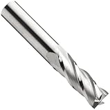 read full review Niagara Cutter CB430 Carbide End Mill, General Purpose, Uncoated (Bright), 4 Flutes, Ball End, 3/4