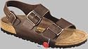 Birkenstock Milano Dunkelbraun Birko-Flor Normal, 40