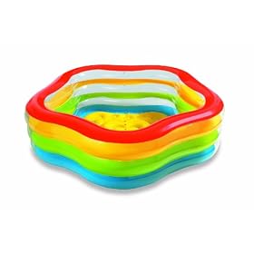 Intex Wetset Summer Colours Swim Centre 73 x 71 Inch Pool