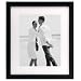 Malden Linear Wood Matted 8-By-10 Black Picture Frame