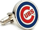 Cufflinks Inc Men's Chicago Cubs Cufflinks Red/blue/white